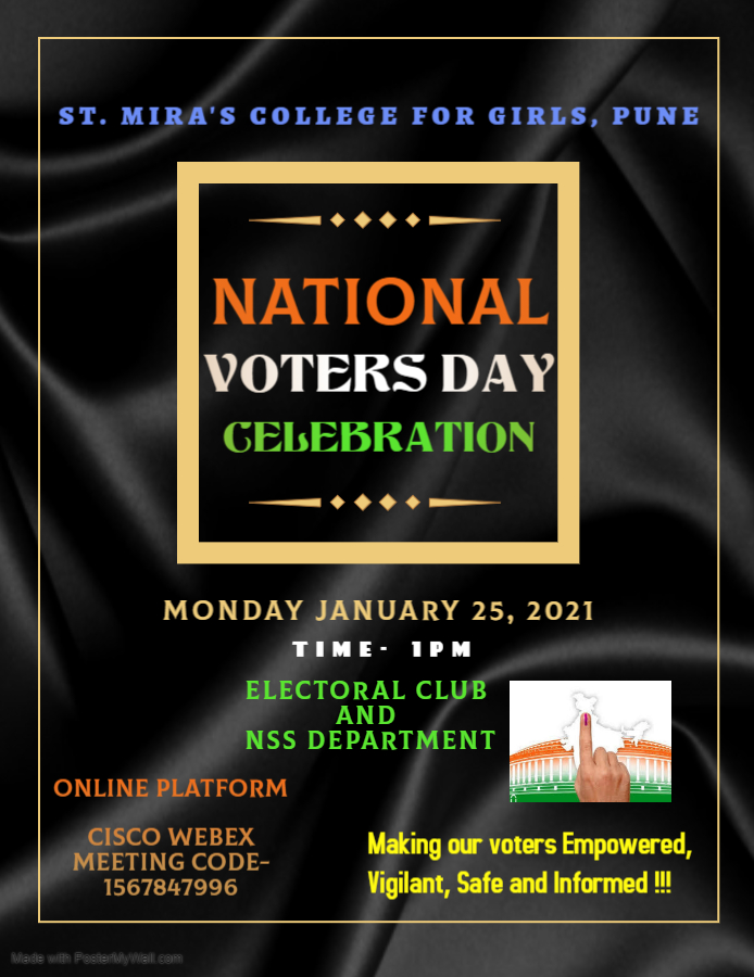 national voters day with theme